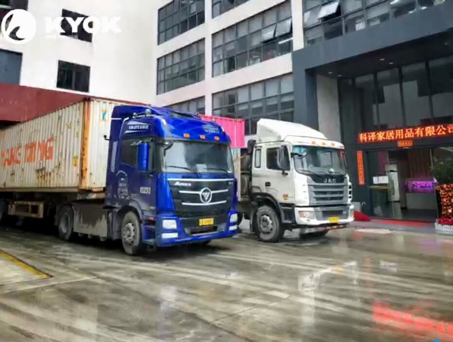 Latest company case about Loading inside the Building in Rainy Day