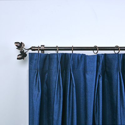 Durable Hardware Iron Curtain Rod Set Simple Style Curtain Pole Home Decor Curtain Rods