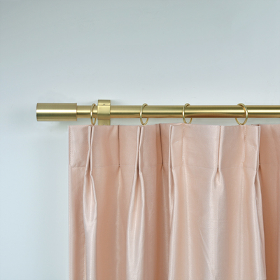 Light luxury Aluminium Curtain Rod Set With Accessories For Home Decoration
