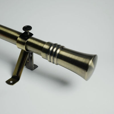 16mm 19mm 22mm Adjustable Anti Brass Curtain Rod Finials