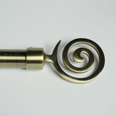 3/4 Inch Decorative Stainless Steel 28mm Curtain Pole Finials