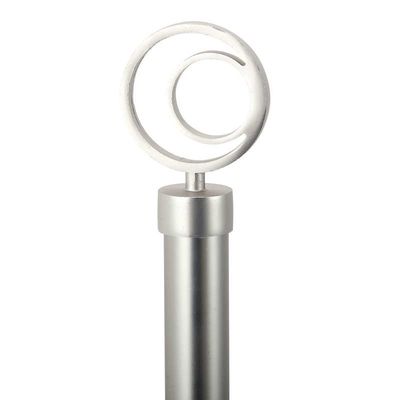 16mm Diameter Moon Stainless Steel Exquisite Curtain Rod