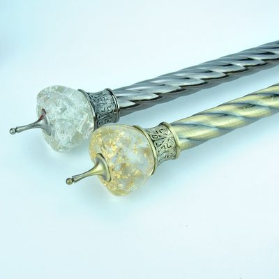 Needle Type Double Seat Rail 300cm Pipe Curtain Rods