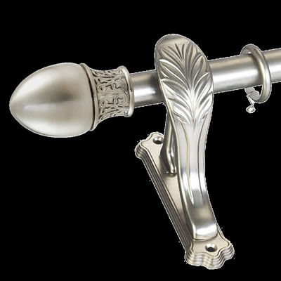 Bullet Double Tube Family SS Window Curtain Rods