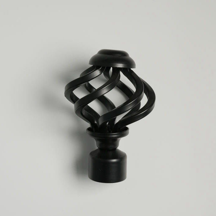 KIEI EP1031 Curtain Finial Hot Sale Luxury Adjustable Curtain Rod Hardware Precision Manufacturing Factory Outlet