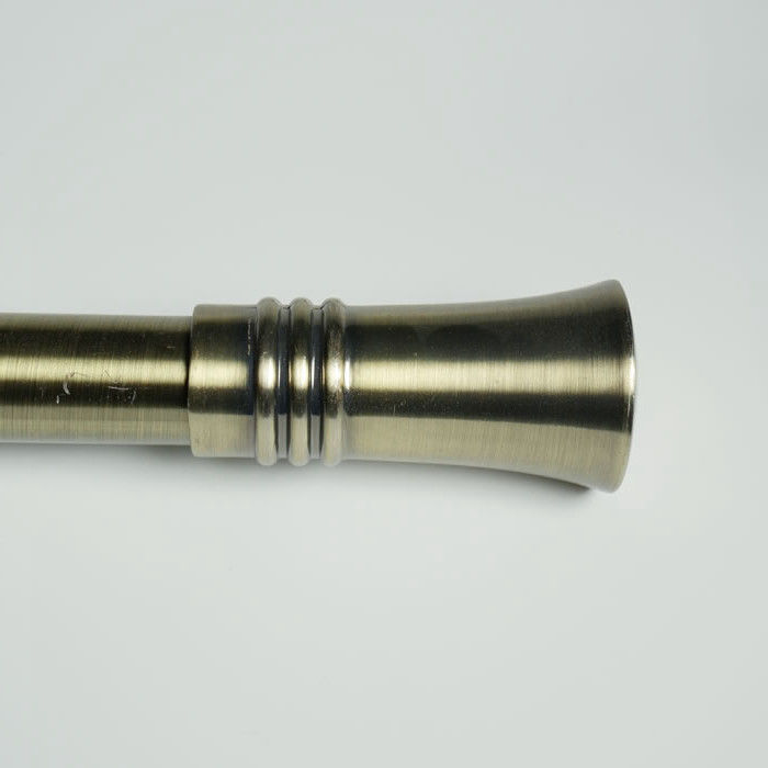 16mm 19mm 22mm Adjustable Anti Brass Curtain Rod Finials