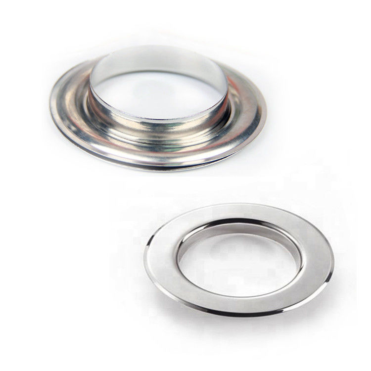 Custom Aluminum Brass Metal Mesh Eyelet Curtain Rings