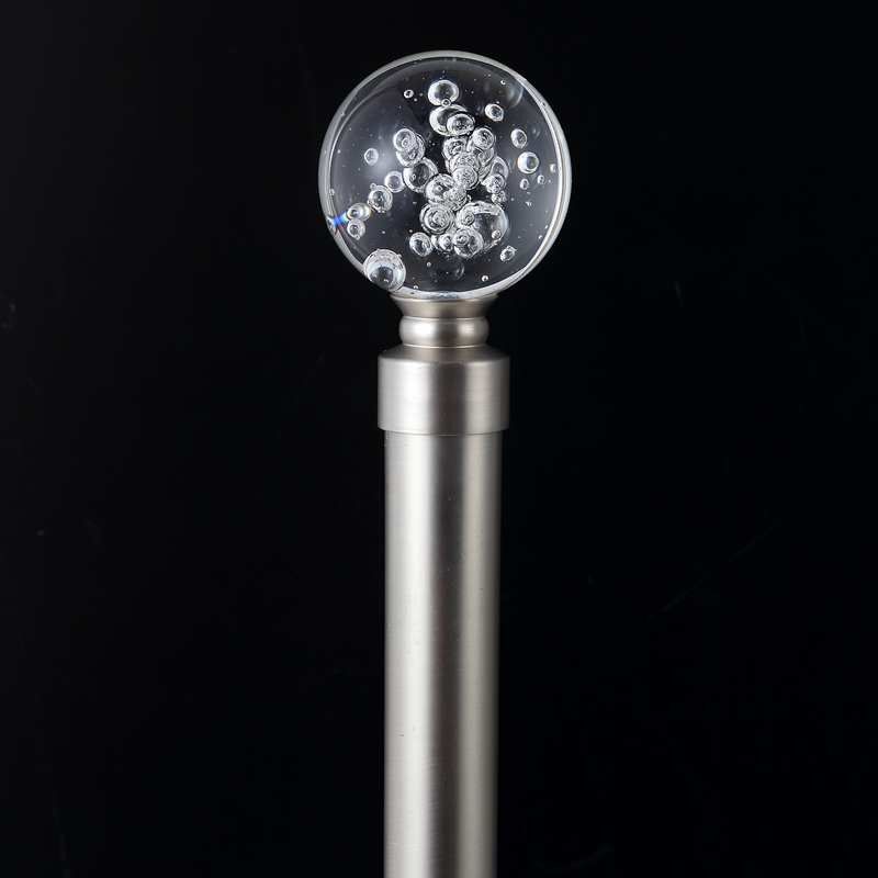 European Style 16mm Crystal Round SS Exquisite Curtain Rod