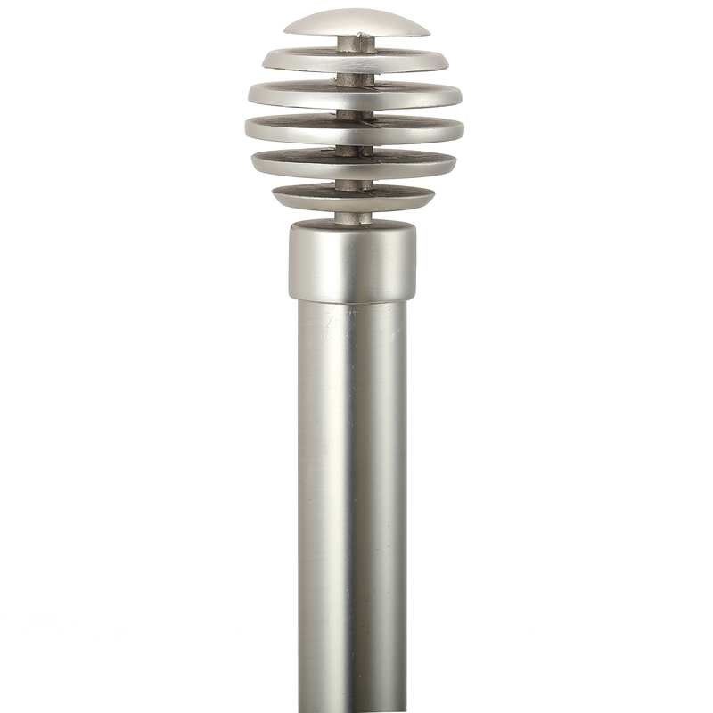 Modern 16mm Spherical Strip Stainless Steel Exquisite Curtain Rod
