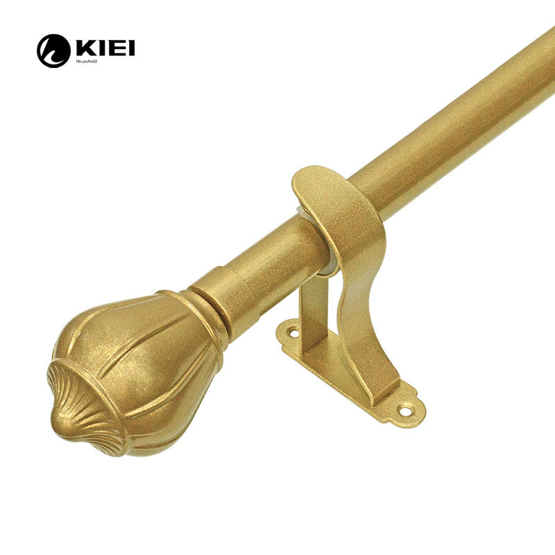 Classic 6M Length Pipe Curtain Pole With Metal Ball Finials