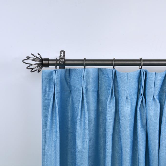 Elegant Style Modern Extendable Curtain Rod Set Curtain Pole Track