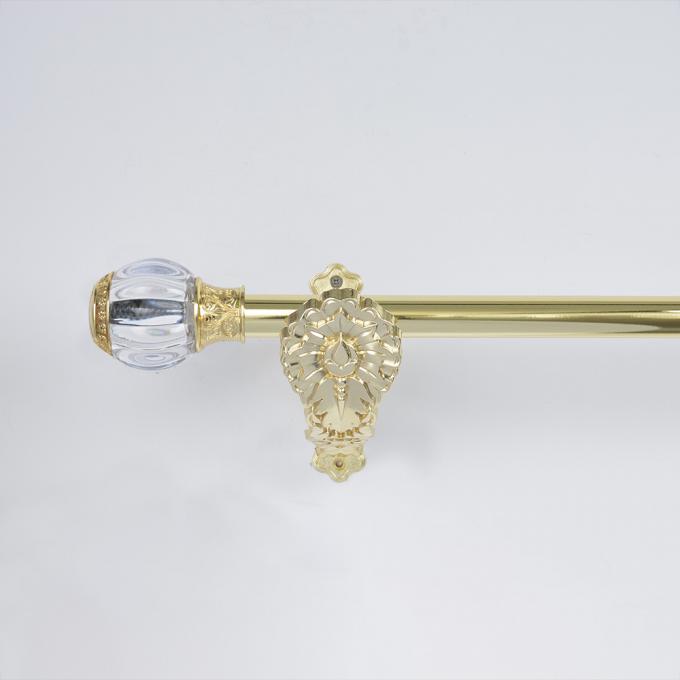 Home Decor 28MM Pipe Curtain Rods Modern Gold Colour Curtain Poles